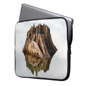 BROWN HOLZRAHMEN LAPTOPSCHUTZHÜLLE (Vorderseite Links)