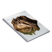 BROWN HOLZRAHMEN NOTIZBLOCK (Rechte Seite)