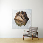 BROWN HOLZRAHMEN WANDTEPPICH (Beispiel)