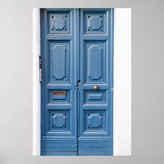 BROWN HOLZTÜREN POSTER (Vorne)