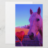 Brown Horse and Red Heart (Vorne/Hinten)