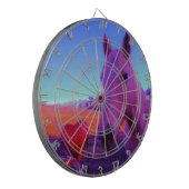 Brown Horse and Red Heart Dartscheibe (Vorderseite Links)