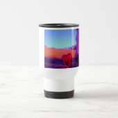 Brown Horse and Red Heart Reisebecher (Mittel)