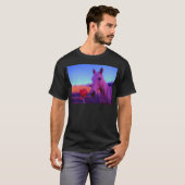 Brown Horse and Red Heart T-Shirt (Vorne ganz)