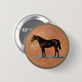 Brown Horse Button (Vorne & Hinten)