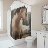 BROWN HORSE DUSCHVORHANG (Beispiel)