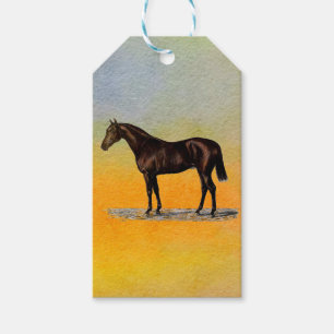 Brown Horse Geschenkanhänger
