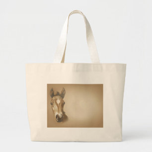 BROWN-HORSE JUMBO STOFFBEUTEL