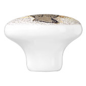 BROWN HORSE KERAMIKKNAUF (Seitenansicht)