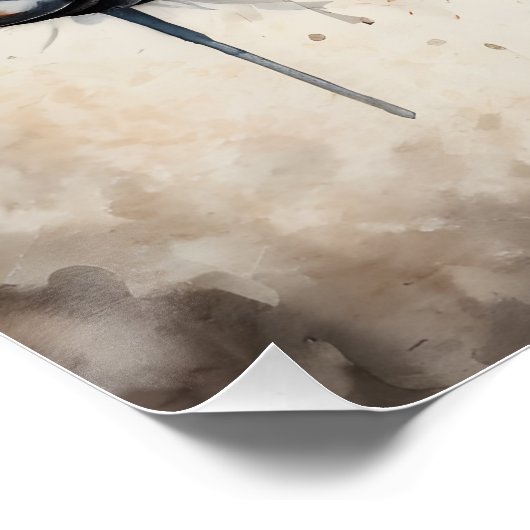 Brown Horse ni 4 Poster (Ecke)