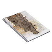 BROWN HORSE NOTIZBLOCK (Rechte Seite)