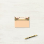 Brown Horse Post-it Klebezettel (Auf Schreibtisch)