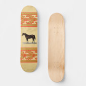 Brown Horse Skateboard (Vorderseite)