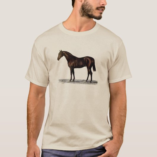Brown Horse T-Shirt (Vorderseite)