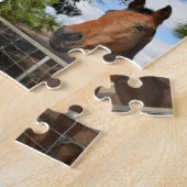 Brown Horses Foto Collage, Puzzle (Seite)