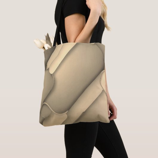 Brown Hues Modern Art Design Tasche (Von Nahem)