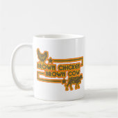 Brown-Huhn-Brown-Kuh Kaffeetasse (Links)