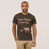 Brown-Huhn-Brown-Kuh-T - Shirt (Vorne ganz)