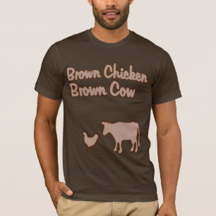 Brown-Huhn-Brown-Kuh-T - Shirt