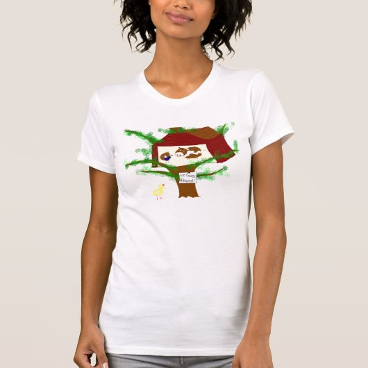 Brown-Huhn-Brown-Kuh T-Shirt (Vorderseite)