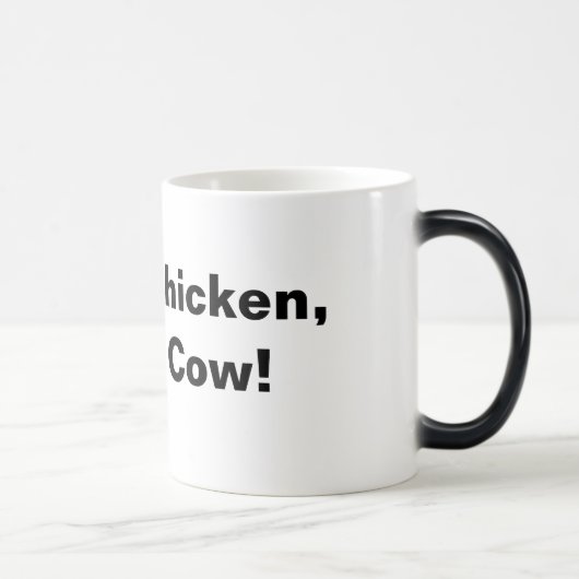 Brown-Huhn, Brown-Kuh! Verwandlungstasse (Rechts)