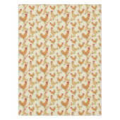 Brown-Huhn-Entwurfs-Muster Tischdecke (Vorderseite)