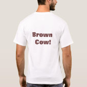Brown-Huhn T-Shirt (Rückseite)