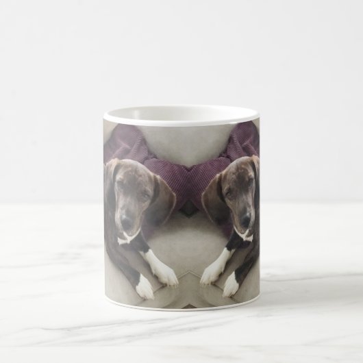 Brown-Hund Kaffeetasse (Mittel)