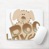 Brown-Hundeliebhaber Mousepad (Mit Mouse)