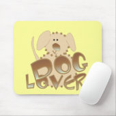 Brown-Hundeliebhaber-T-Shirts und Geschenke Mousepad (Mit Mouse)