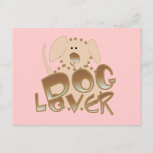Brown-Hundeliebhaber-T-Shirts und Geschenke Postkarte