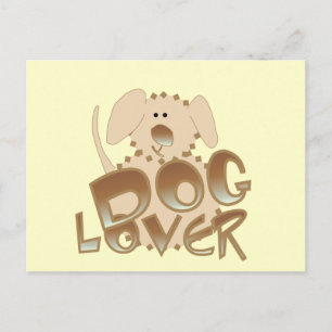 Brown-Hundeliebhaber-T-Shirts und Geschenke Postkarte