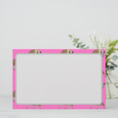 Brown Hyenas Briefpapier (Stehend Vorderseite)