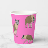 Brown Hyenas Pappbecher (Vorderseite)