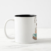 Brown Illustration Couple Tasse (Links)