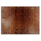 Brown Imitats Leather Schneidebrett (Vorderseite)
