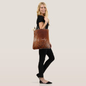 Brown Imitats Leather Tasche (Am Model)
