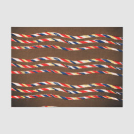 BROWN JAPANESE WOODBLOCK PATTERN TISSUPAPIER SEIDENPAPIER