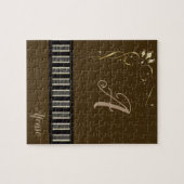 Brown Jigsaw Puzzle Daisy (Horizontal)