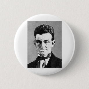 Brown - John / Abolitionist Northern Martyr Button