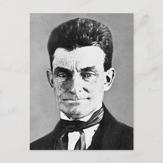 Brown - John / Abolitionist Northern Martyr Postkarte (Vorderseite)