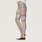 Brown Kariert Leggings (Links)