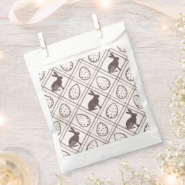 Brown Kariert Oaster Geschenktütchen