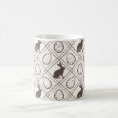 Brown Kariert Oaster Kaffeetasse (Mittel)