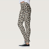 Brown Khaki Leopard Print Leggings & Yoga Pants (Links)