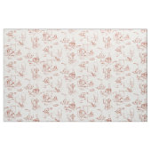 Brown Kitty Cat Bad Toile Stoff (Fat Quarter (45,7 x 55,9 cm))