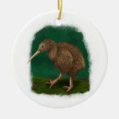 Brown Kiwi Ornament (Vorne)