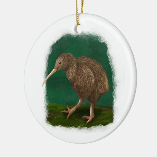 Brown Kiwi Ornament (Links)