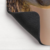 Brown-köpfiger Kleiber Mousepad (Ecke)