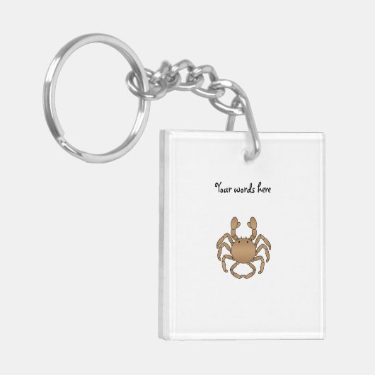 Brown-Krabbe Schlüsselanhänger (Vorderseite links)